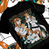 Here at Everythinganimee we have only the best anime merch! Free Global Shipping.
Celebrate one of the most beloved characters from Bleach with this stunning Hot Waifu Orihime Inoue T-Shirt. Featuring multiple dynamic depictions of Orihime, this tee captures her beauty, strength, and kindness in a design that any fan will appreciate.