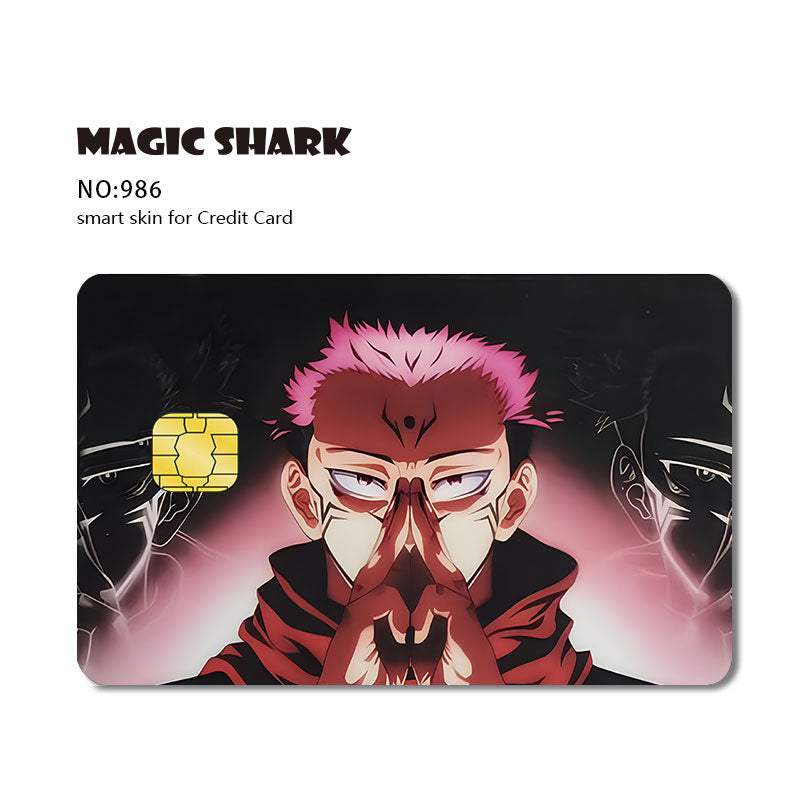 Elevate Your Credit and Debit Cards with Jujutsu Kaisen Sticker Film Skin