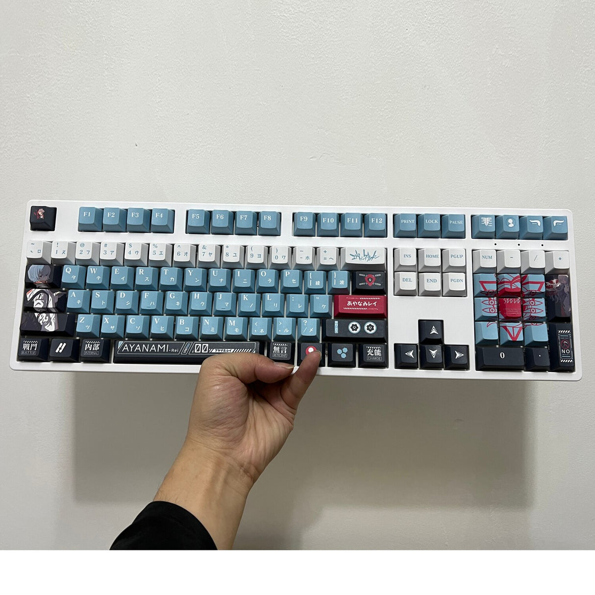 EVA Zero Machine Ayanami Keycap Set