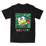 Become the cutest ever with our Sanrio Keroppi Watermelon Whimsy Tee | Here at Everythinganimee we have the worlds best anime merch | Free Global Shipping