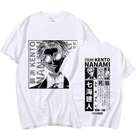 Ugrade your wardrobe with our Nanami Kento Shirt | If you are looking for more Jujutsu Kaisen Merch, We have it all! | Check out all our Anime Merch now!