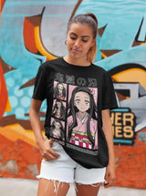 Pink Nezuko Evolution Tee