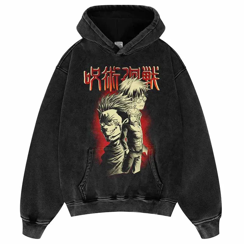 This Hoodie  celebrates the beloved Jujutsu Kaisen Series, ideal for both Autumn & Winter. | If you are looking for more Jujutsu Kaisen Merch, We have it all! | Check out all our Anime Merch now!