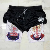 Dragon Ball Z 2-in-1 Sports Shorts – Train Like a Saiyan