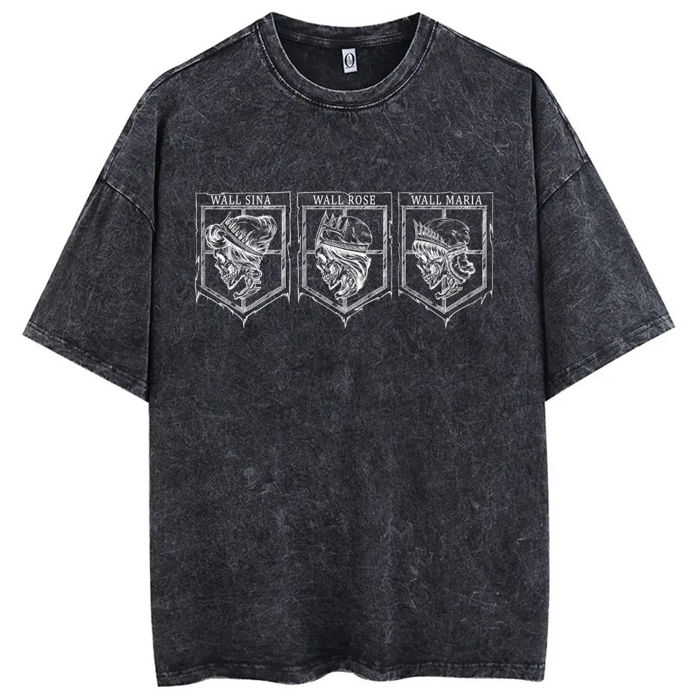 Immerse yourself in this striking Armored Tee, perfect for anime fans. Looking for more Attack on Titan merch? Explore our full collection of anime merch now!