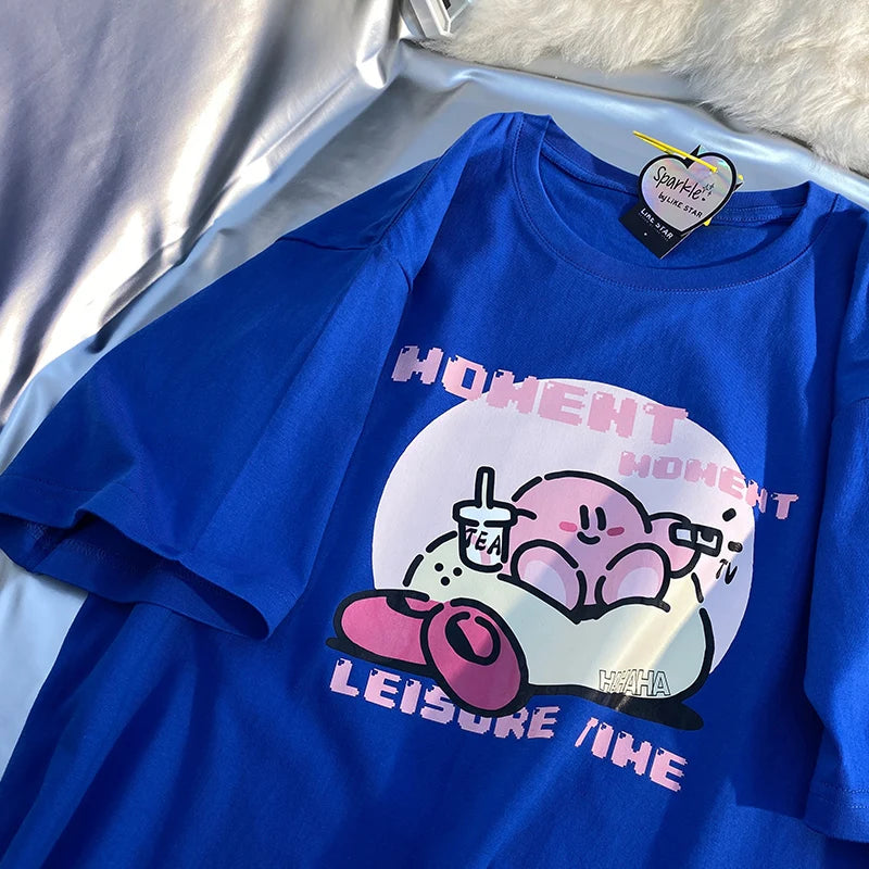 Upgrade your style. This stylish t-shirt is a tribute to Kirby adventurous spirit. If you are looking for more Slime Merch, We have it all! | Check out all our Anime Merch now!