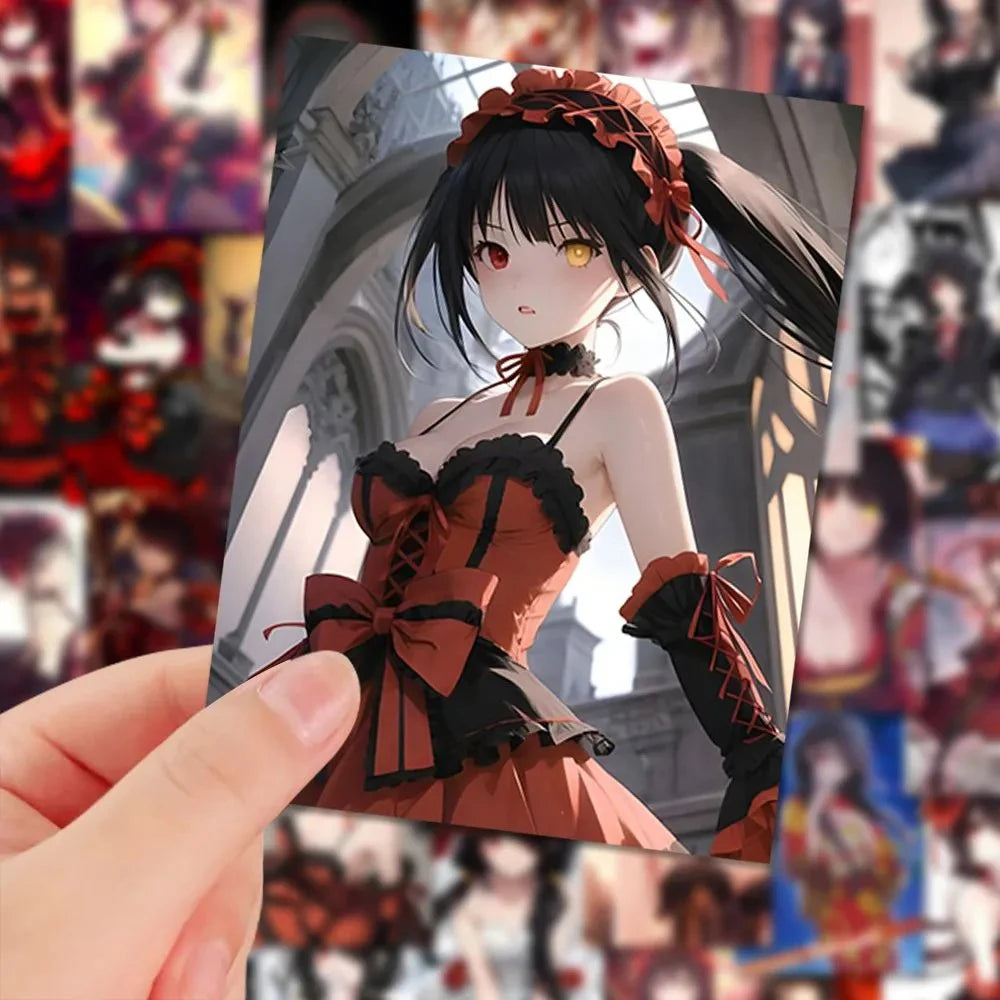 Here at Everythinganimee we have only the best anime merch! Free Global Shipping.
Unleash your creativity with this exclusive set of Date A Live Tokisaki Kurumi stickers. 