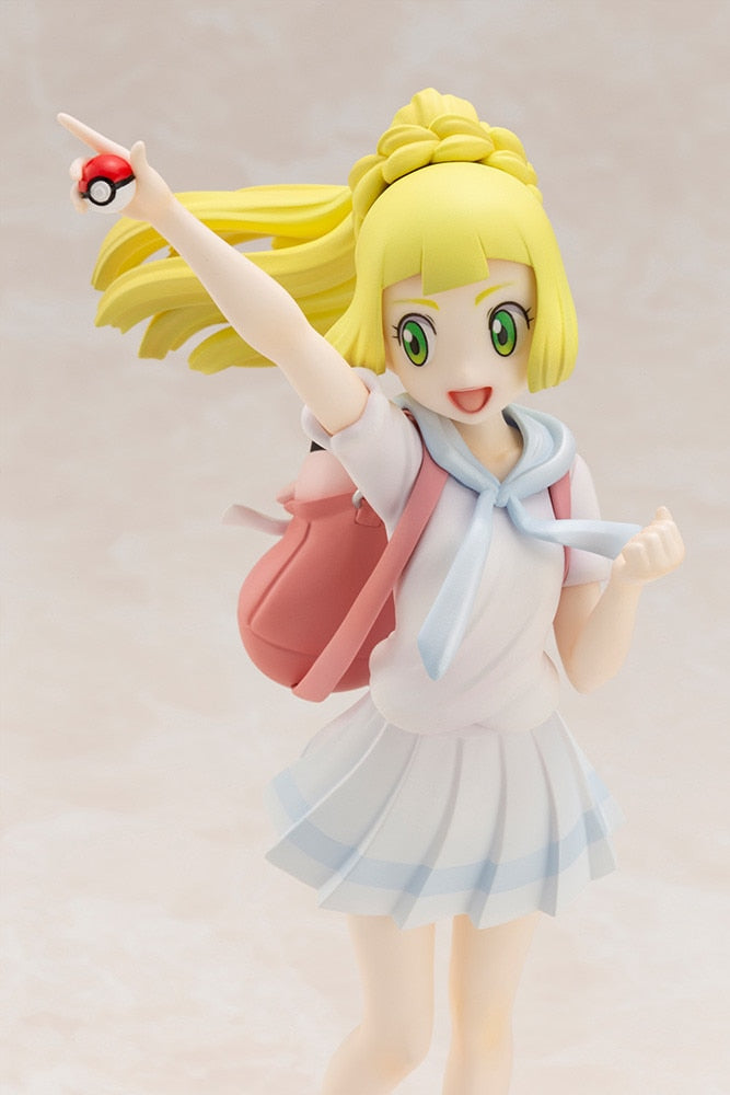 Pre Sale Anime Pokemon Action Figure Lillie Clefairy Pokmon Center Original Figure Hand Made Toy Peripherals Collection Gifts, everythinganimee