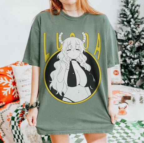 Immerse yourself in this striking Tohru Tee, perfect for anime fans Looking for more Miss Kobayashi's merch? Explore our full collection of anime merch now!