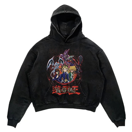 This hoodie resonates with the spirit of the classic duel battles. If you are looking for more Yu Gi Oh Merch, We have it all! | Check out all our Anime Merch now!