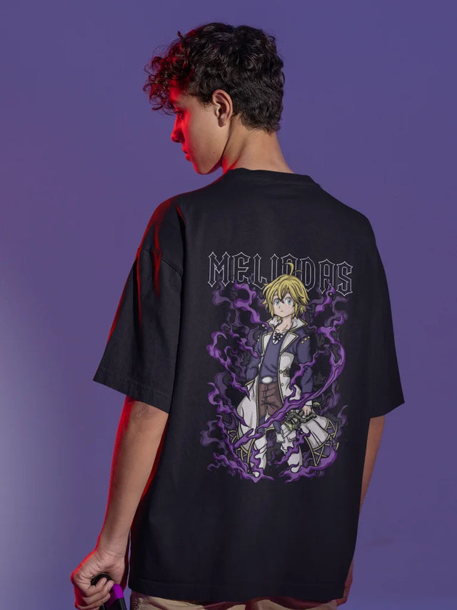 Immerse yourself in this striking Meliodas Tee, perfect for anime fans. Looking more Seven Deadly Sins merch? Explore our full collection of anime merch now!