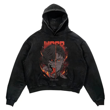 This hoodie carries the fierce spirit of the anime's beloved characters. | If you are looking for more Attack of Titan Merch, We have it all! | Check out all our Anime Merch now!