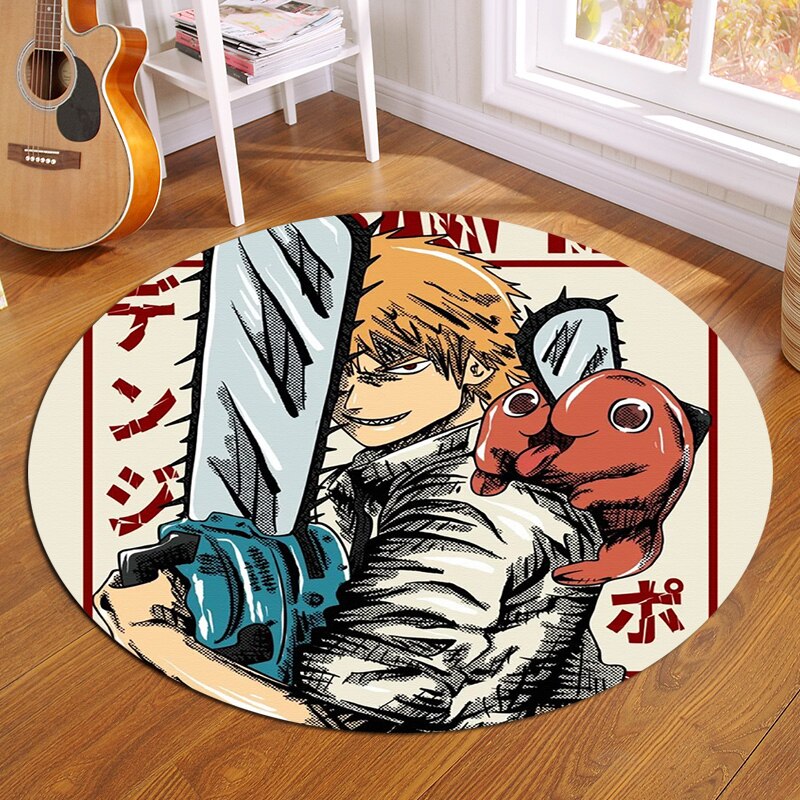 Chainsaw Man Rugs