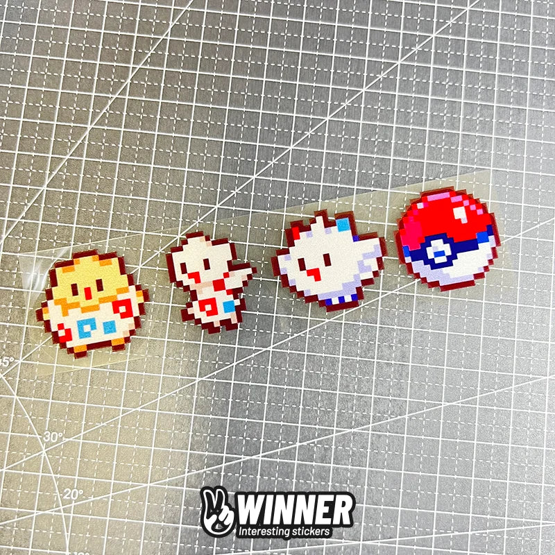 Gotta Catch ’Em All! These stickers are delightful way to express your love Pokemon. If you are looking for more Pokemon Merch, We have it all! | Check out all our Anime Merch now!