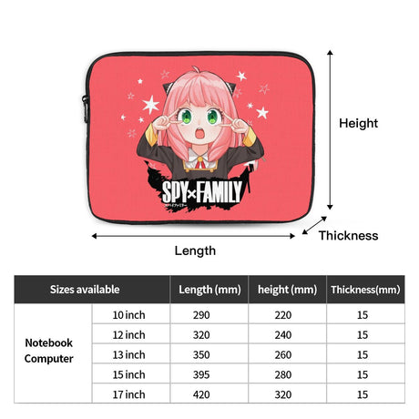 Show of your love with our Spy X Family Laptop Case Anime | If you are looking for more My Spy X Family Merch , We have it all! | Check out all our Anime Merch now!