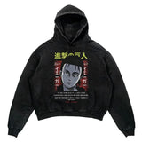 This hoodie carries the fierce spirit of the anime's beloved characters. | If you are looking for more Attack of Titan Merch, We have it all! | Check out all our Anime Merch now!