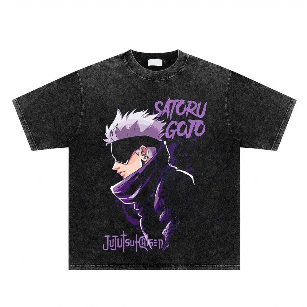 Jujutsu Kaisen washed style shirts