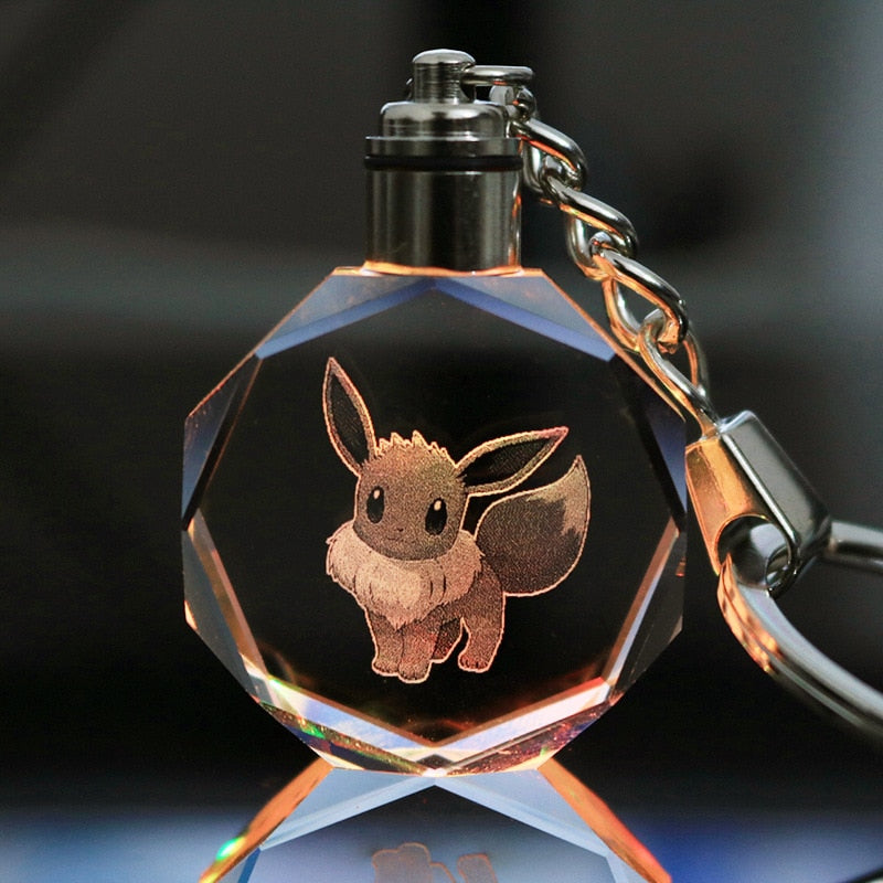 Pokemon Crystal Luminous Keychains