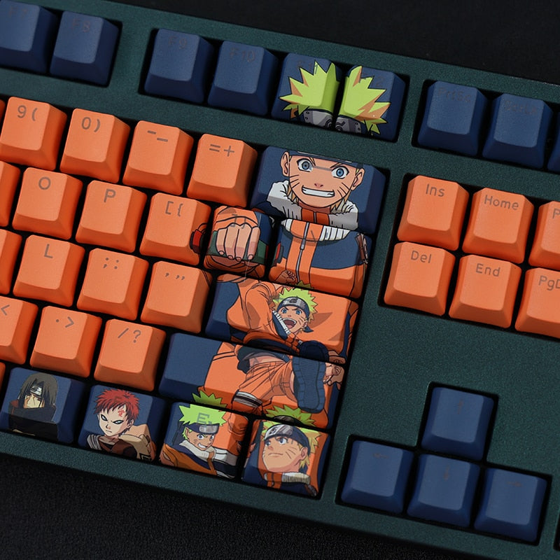 Naruto Character Keycap Set - 108 Keys