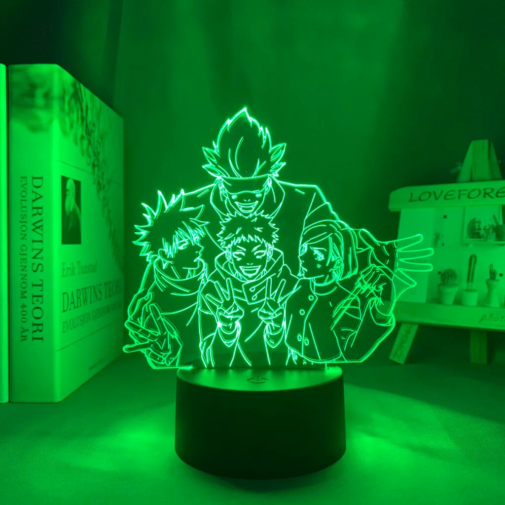 This LED light box serves both as an artistic statement and a functional night light. If you are looking for Jujutsu Kaisen Merch, We have it all! | check out all our Anime Merch now!