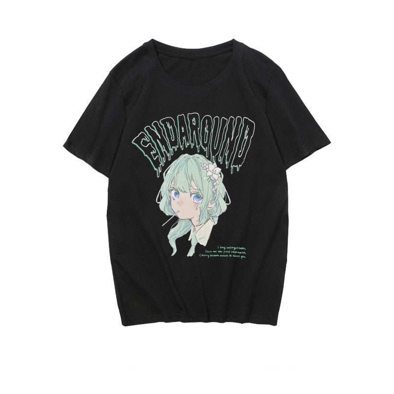 Gothic Melody Hatsune Miku Kawaii Tee