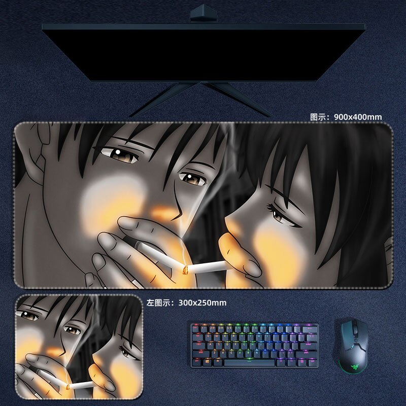 Black Lagoon Mouse Pads