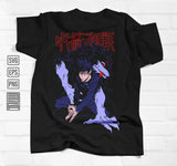 Here at Everythinganimee we have the best anime shirts in the world.
Embrace the dark allure of this mesmerizing tee, featuring a powerful figure with his summoned beast. Perfect for fans who enjoy anime with intense, mysterious themes.