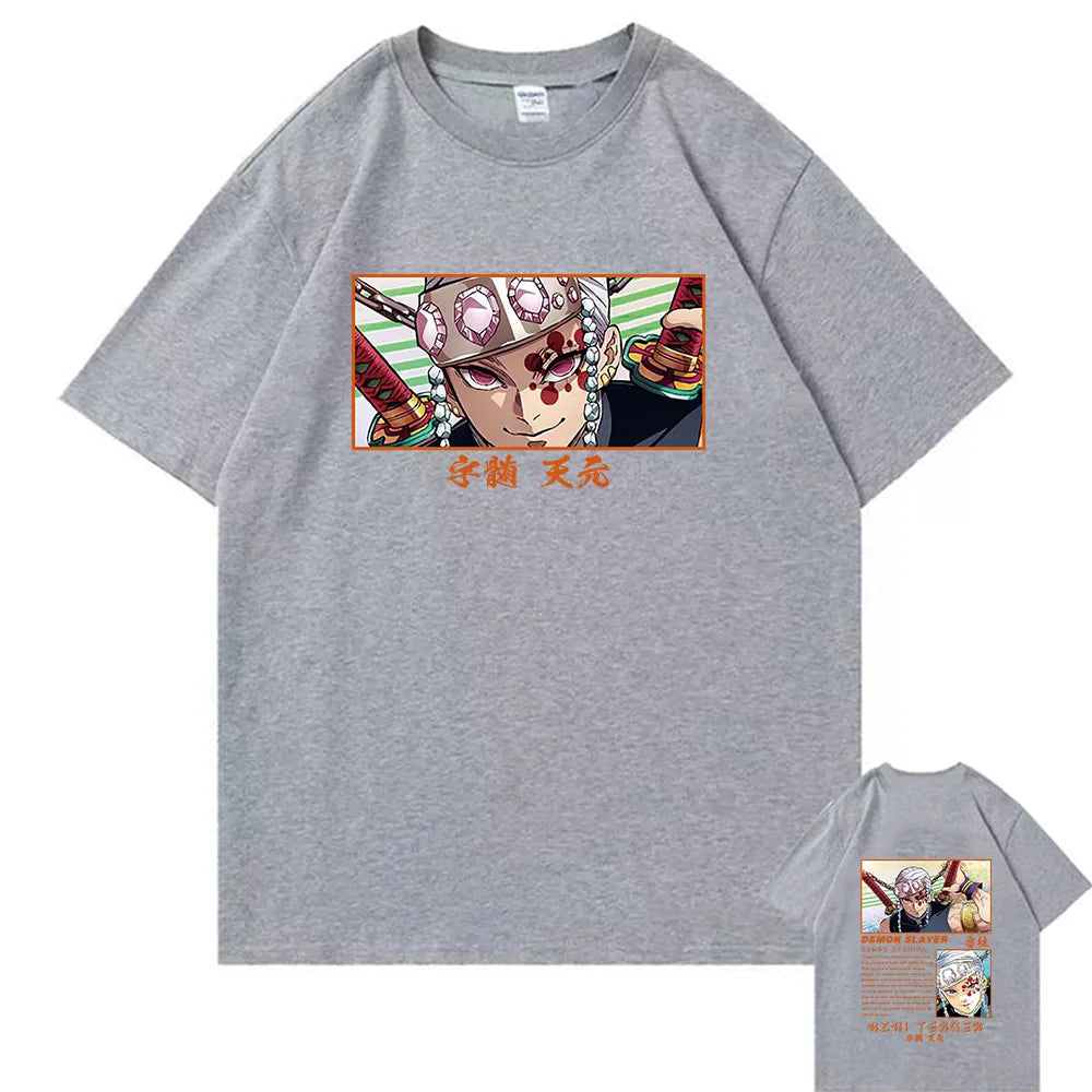 Join the ranks of the Demon Slayer Corps with our Tengen Uzui T-Shirt. If you are looking for more Demon Slayer Merch, We have it all!| Check out all our Anime Merch now!