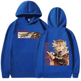 Get yourself ready for the new season of Demon slayer with our Demon Slayer Doma 100% Cotton Hoodie | Here at Everythinganimee we have the worlds best anime merch | Free Global Shipping