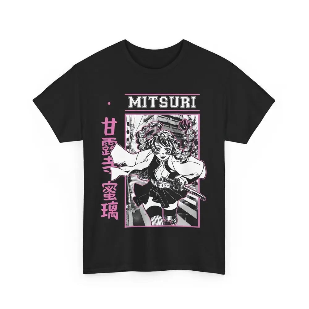 Immerse yourself in this striking Kanroji Tee, perfect for anime fans. Looking for more Demon Slayer merch? Explore our full collection of anime merch now!