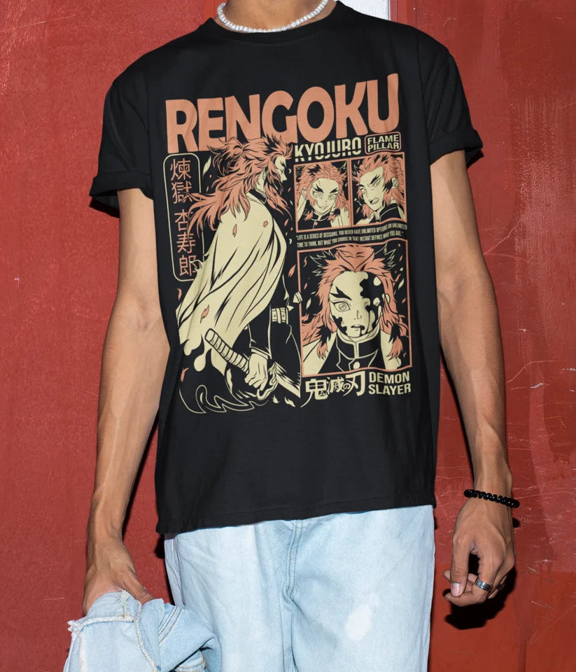 Rengoku Flame Pillar Tee