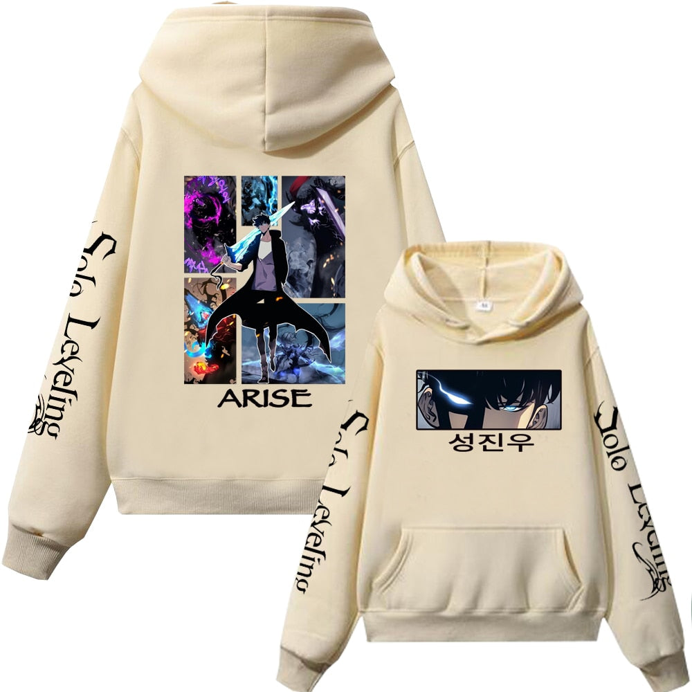 Upgrade your wardrobe with our new cool Solo Leveling Sovereign Shadows Hoodie | Here at Everythinganimee we have the worlds best anime merch | Free Global Shipping