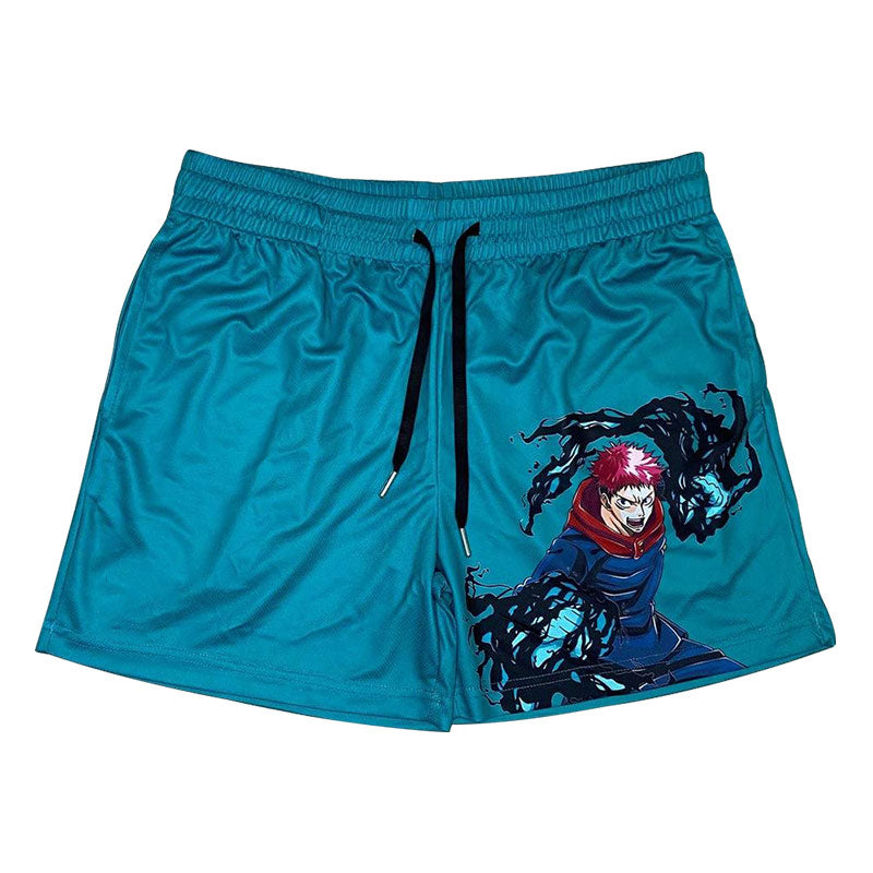 Jujutsu Kaisen Power Shorts - Sports Shorts