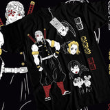 Here at Everythinganimee we have the best anime shirts in the world. 
Step into the world of Demon Slayer with the Tengen Uzui Flashy Tee.