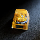 Ninja The Nine-Tailed Fox Resin Keycaps for Mechanical Keyboards