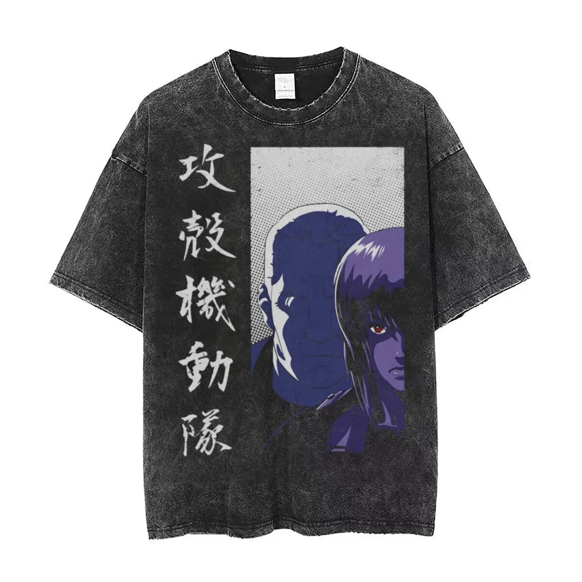 This tees shows the spirit of the world of Ghost. If you are looking for more Ghost In The Shell Merch, We have it all! | Check out all our Anime Merch now! - Free shipping