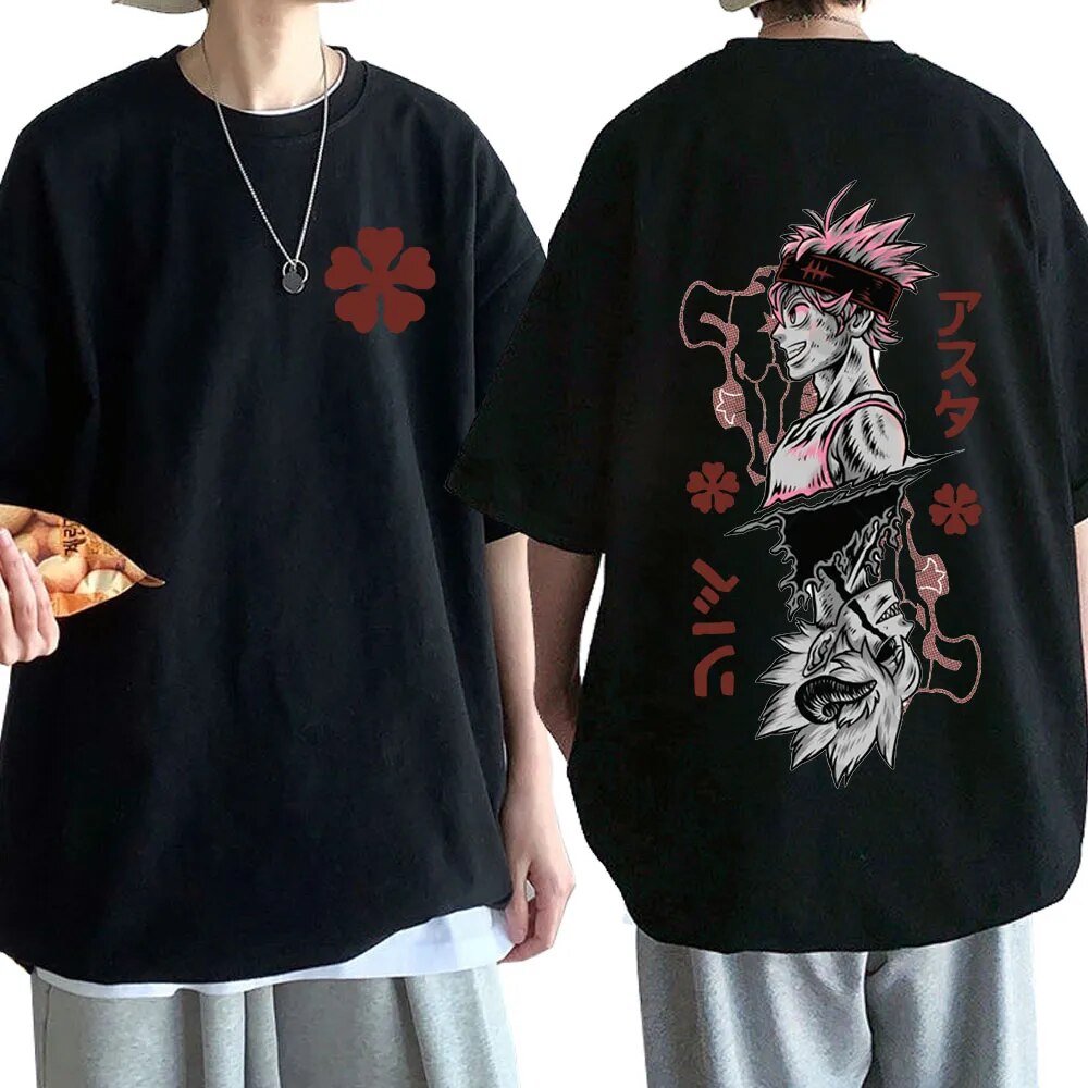 Anime shirts black clover one piece high quality chainsaw man