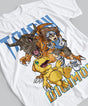 Here at Everythinganimee we have the best anime shirts in the world.
Unleash your inner Digi Tamer with this iconic design featuring your favorite Digimon companions. This shirt perfectly captures the adventurous spirit of the Digimon universe, making it a must-have for fans of all ages.