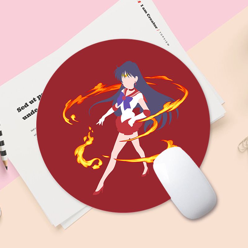 Sailor Moon Round Mouse Pads