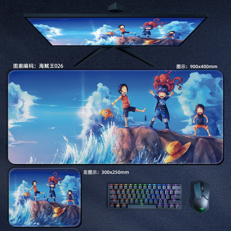 One Piece Mouse Pads