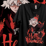 Immerse yourself in this striking Gabimaru Tee, perfect for anime fans Looking for more Hell’s Paradise merch? Explore our full collection of anime merch now!