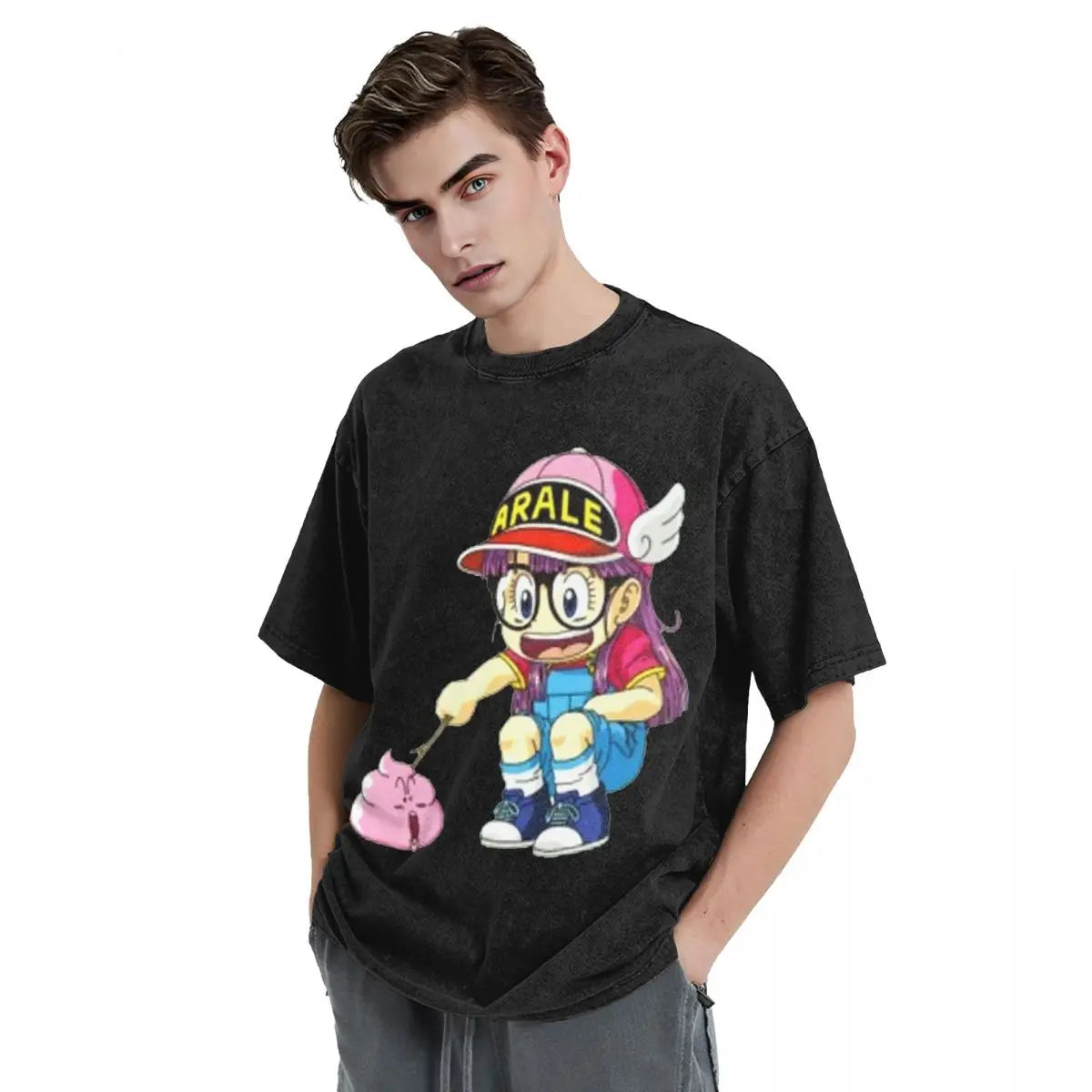 Arale Poking Poop Fun Tee