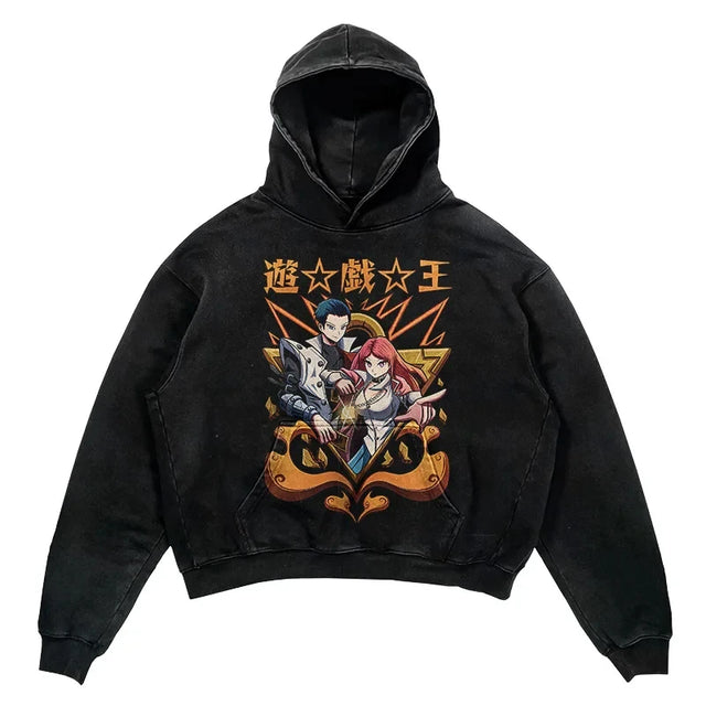 Embrace this hoodie, celebrating the iconic duels and drama beloved by anime fans. | If you are looking for more Yu-Gi-Oh Merch, We have it all! | Check out all our Anime Merch now!