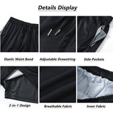 Demon Slayer Water Breathing Pattern Gym Shorts