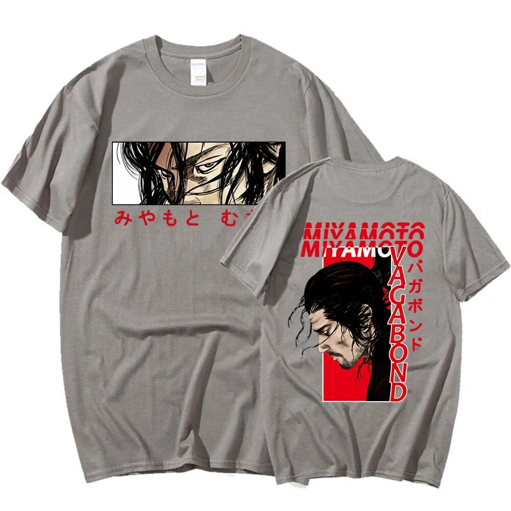 This tees captures the magic of Baki Dou. If you're looking for more Miyamoto Musashi merch, we have it all! Check out our anime merch now—free shipping!