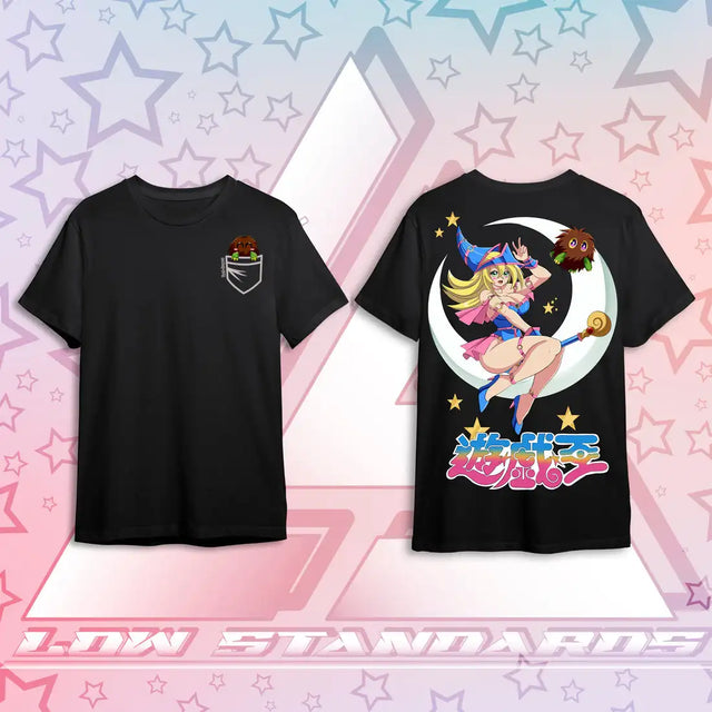 Here at Everythinganimee we have only the best anime merch! Free Global Shipping.
Embrace the magic with this vibrant and enchanting Dark Magician Girl T-Shirt from Yu-Gi-Oh! Perfect for fans of the series, this tee features the iconic Dark Magician Girl, brought to life with dynamic colors and a playful design.