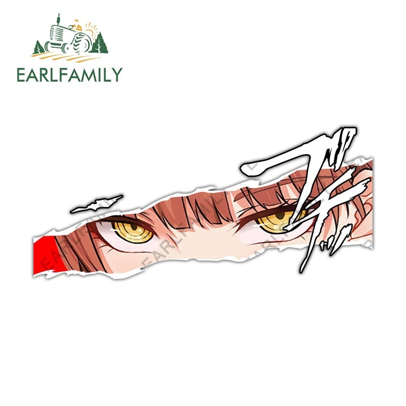 Makima Chainsaw Man Eyes Car Stickers