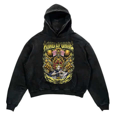 Embrace this hoodie, celebrating the iconic duels and drama beloved by anime fans. | If you are looking for more Yu-Gi-Oh Merch, We have it all! | Check out all our Anime Merch now!