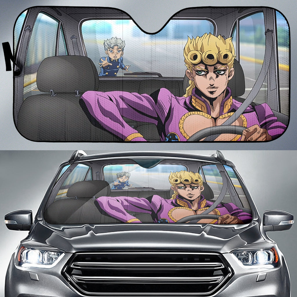 JoJo's Bizarre Adventure Car Sunshades