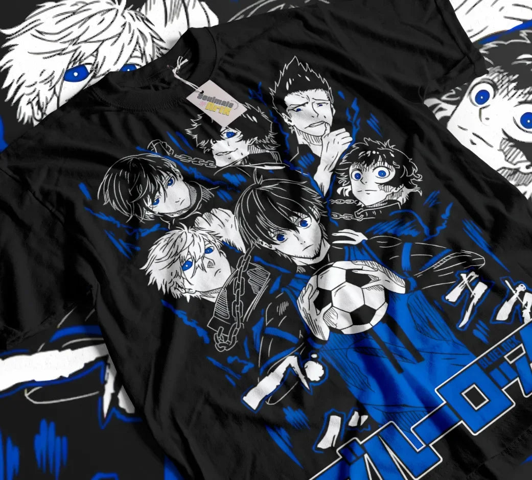 Immerse yourself with this striking tee featuring the unyielding tee. If you are looking for more Blue Lock Merch, We have it all! | Check out all our Anime Merch now!